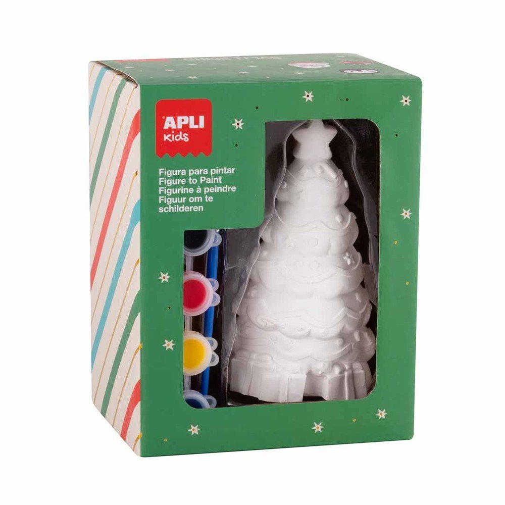 Figura escayola para pintar Navidad - Apli kids