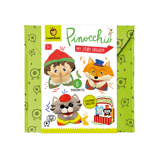 Ludattica My story origami Pinocho