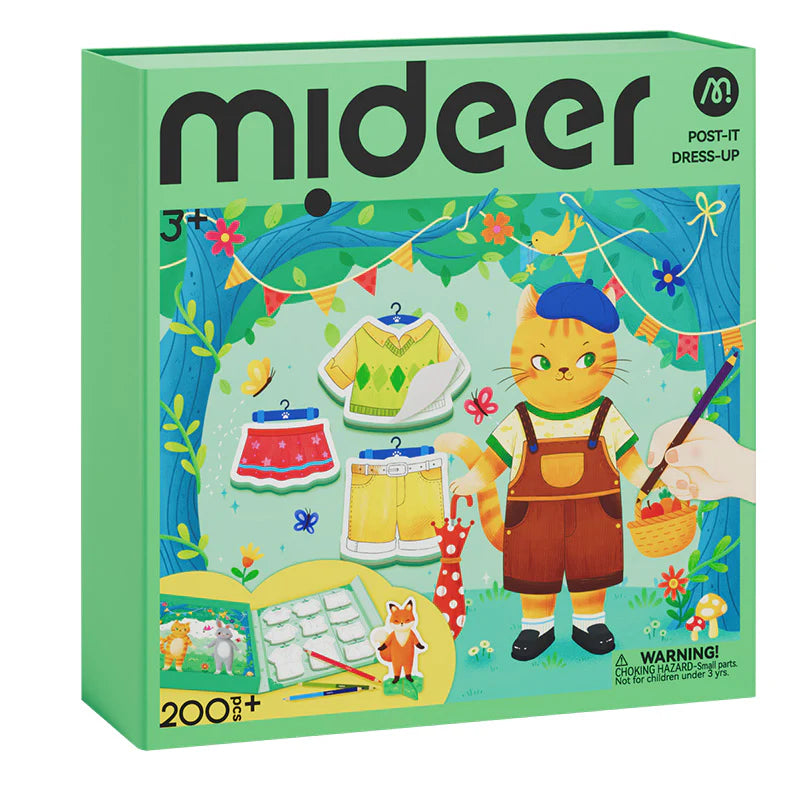 Mideer Libro para colorear y vestir