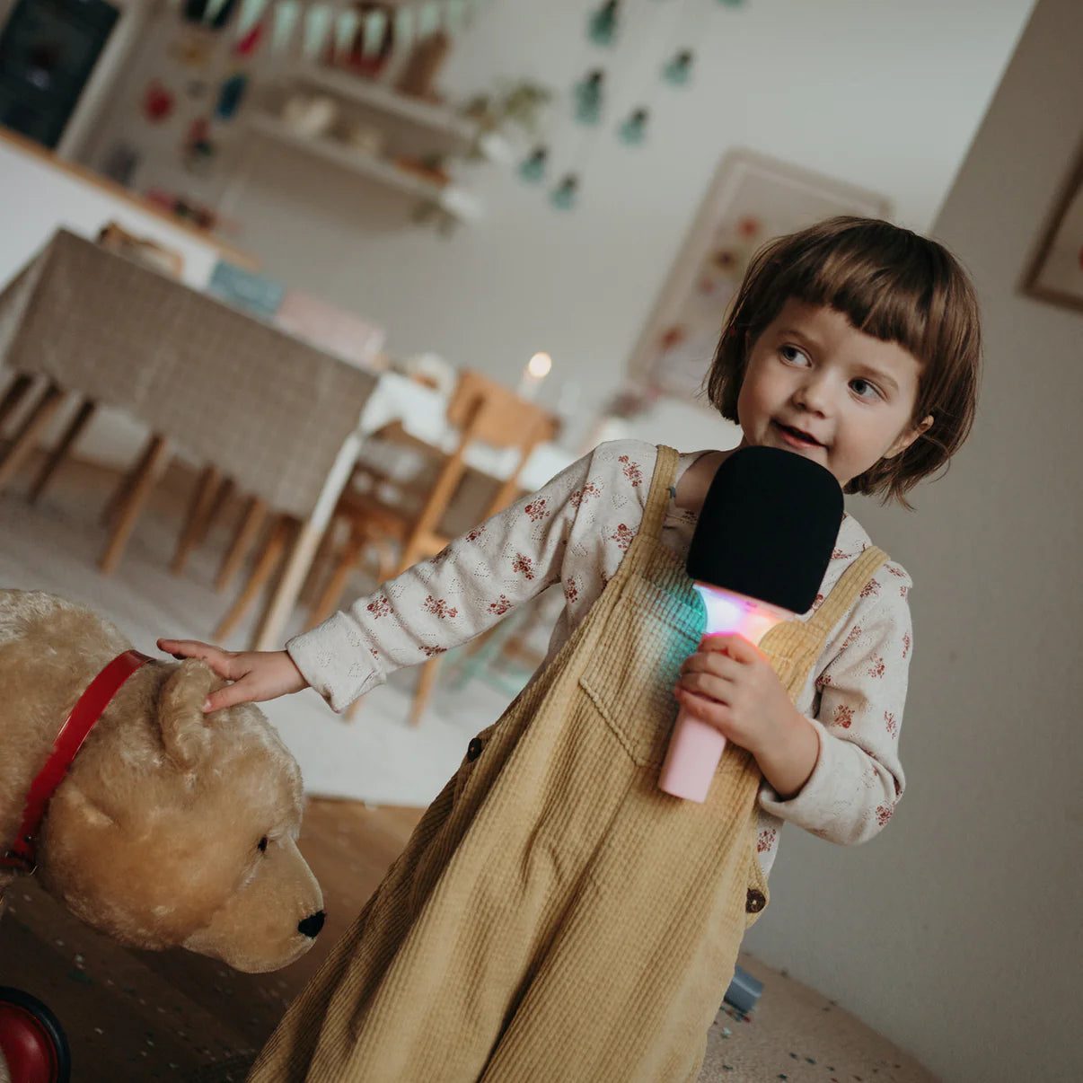 Kidymic Micrófono inalámbrico infantil