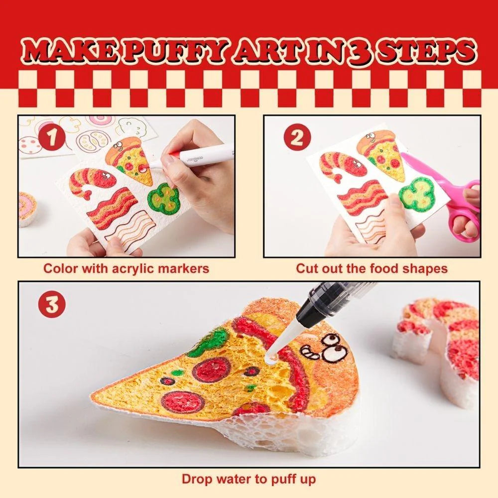 Jar Melo Crea tu pizza con papel espuma