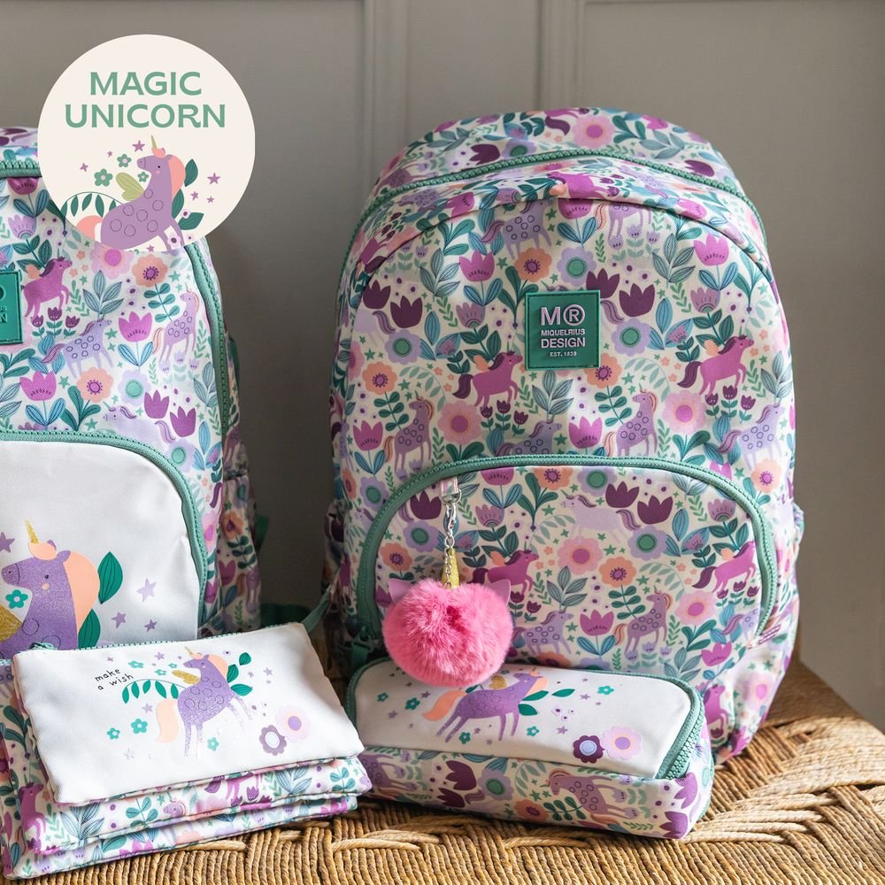 MiquelRius Mochila Triple Unicornios
