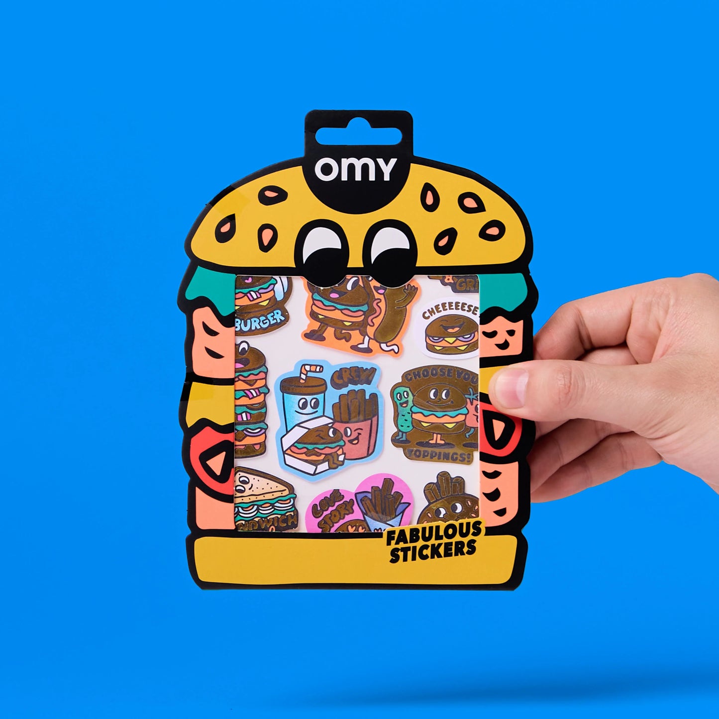 Omy Stickers Big vinilo holográficas
