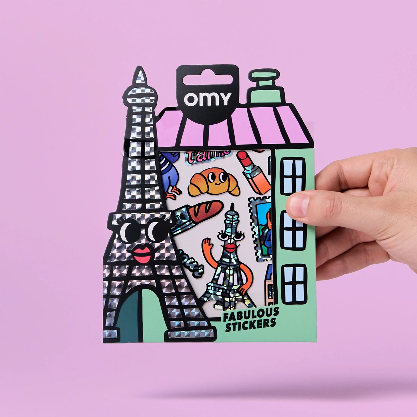 Omy Stickers Big vinilo holográficas