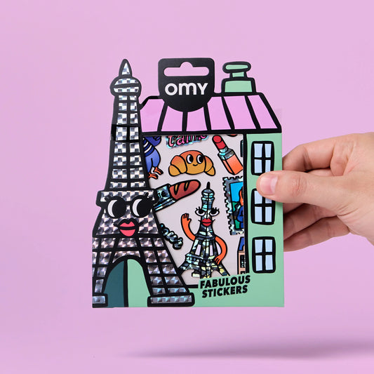 Omy Stickers Big vinilo holográficas