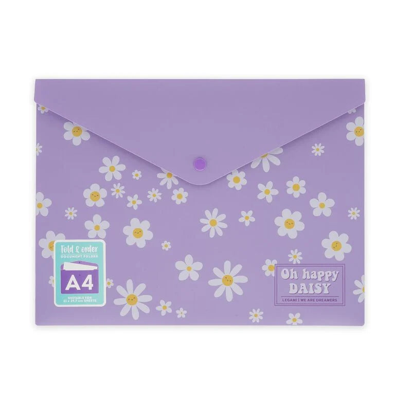 Legami Carpeta para documentos A4 Daisy