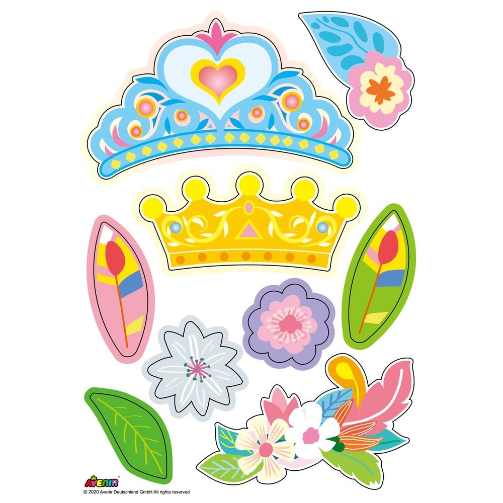 Avenir Arte con diamantes Máscaras de Princesas