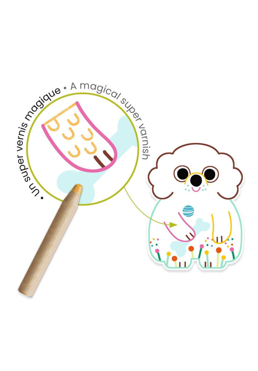 Djeco Colorear Animales domésticos