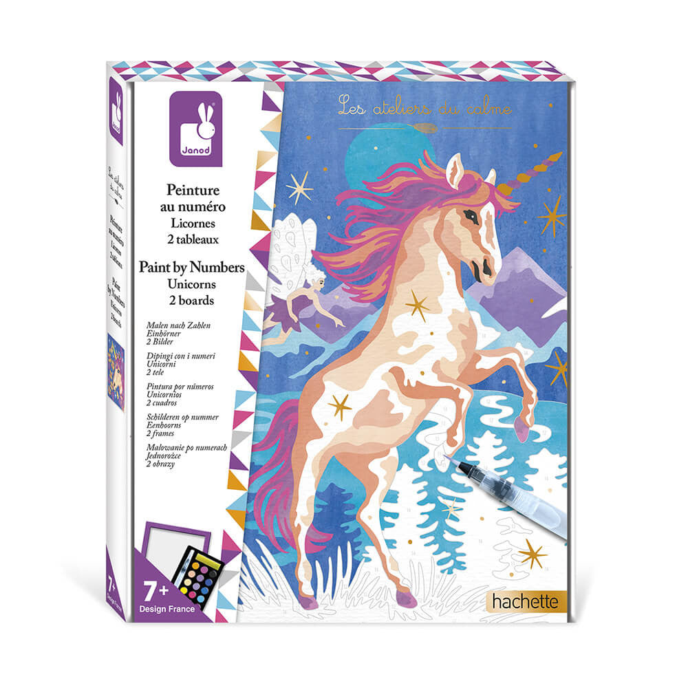 Janod Pintura por números Unicornio