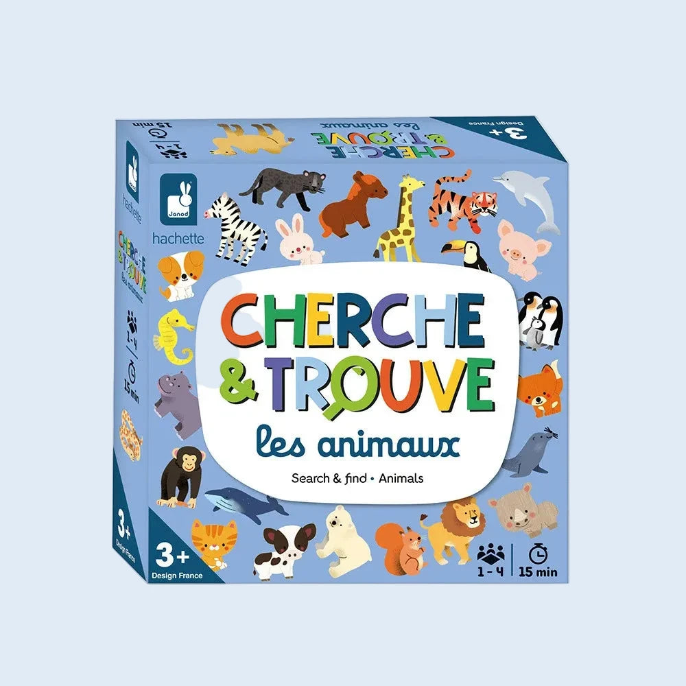 Janod Mi primer busca y encuentra Los animales