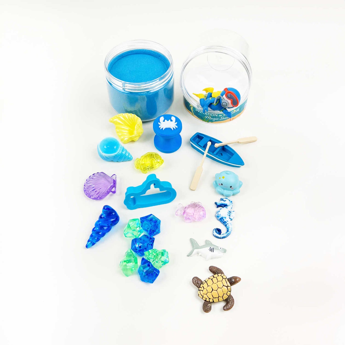 Invitationtoimagine Magic sand Ocean fun Play Pot