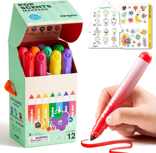 Jar Melo Rotuladores con olores 12 colores