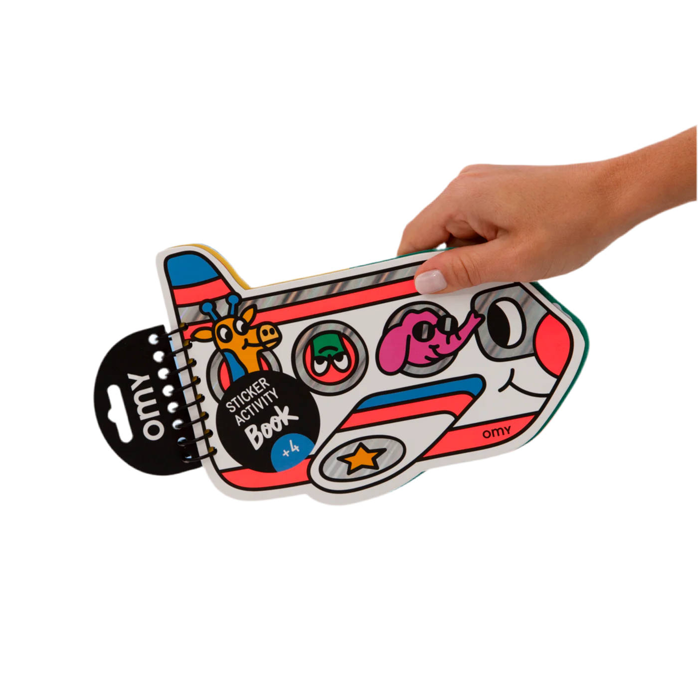 Omy Libreta de pegatinas Vroom
