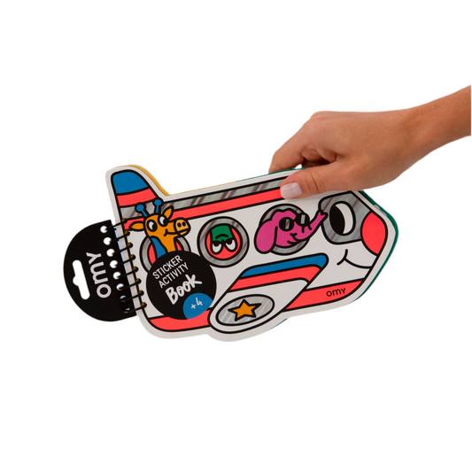 Omy Libreta de pegatinas Vroom
