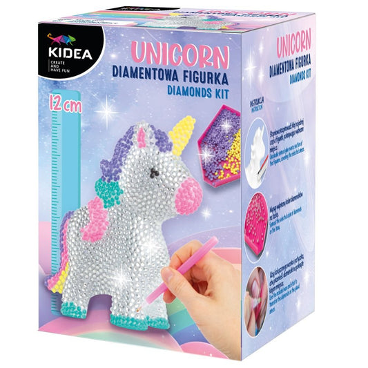 Kidea Figura 3D Unicornio para decorar con diamantes