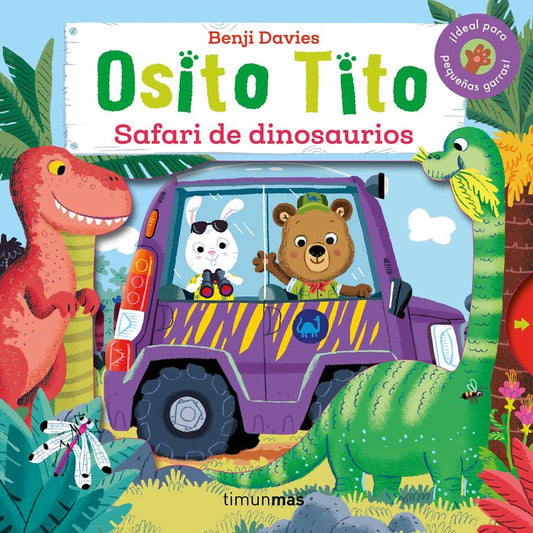 Osito Tito Safari de dinosaurios