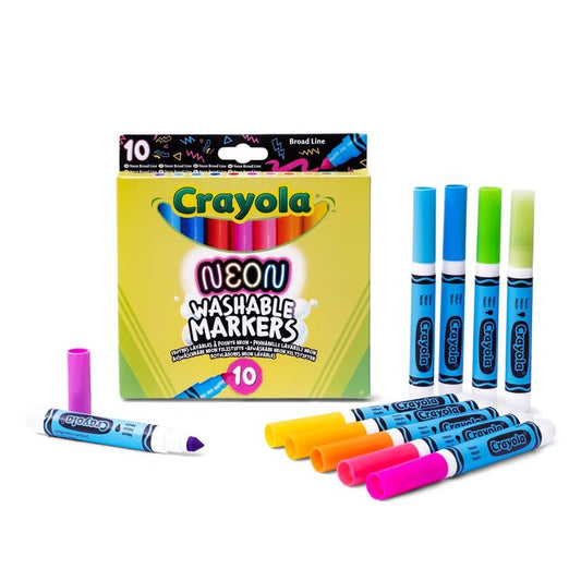 Crayola Rotuladores Maxi 10 colores Neón