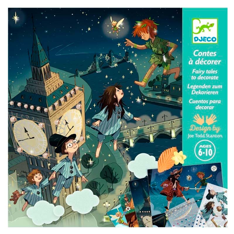 Cuentos para decorar Peter Pan - Djeco
