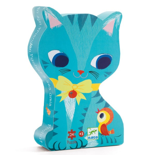 Djeco Puzzle Pachat y sus amigos 24 piezas