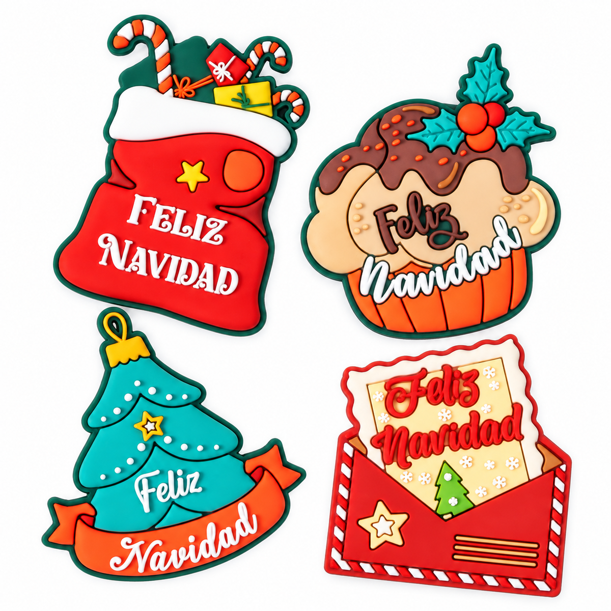 Imanes Feliz Navidad