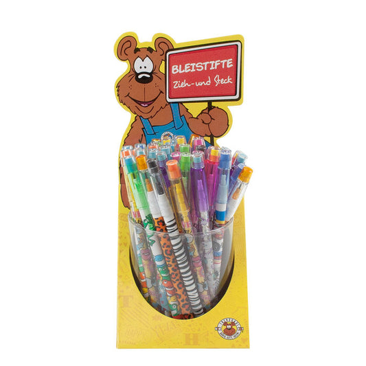 Lápices apilables divertidos