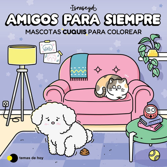 Amigos para siempre Libro para colorear
