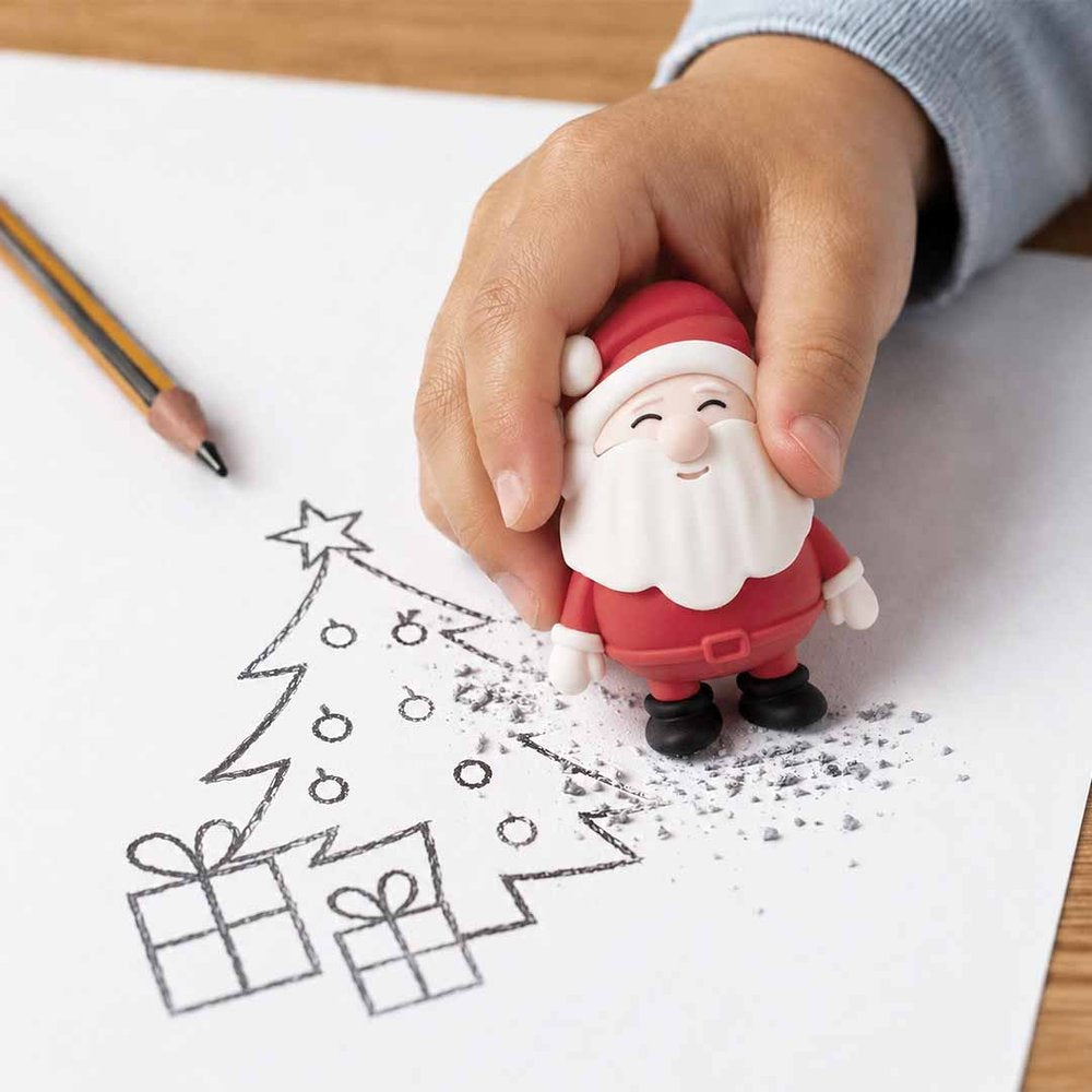 Goma de borrar Navidad puzzle - Apli kids