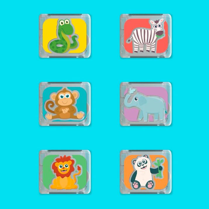 Glopals Cubos de luz Zoo