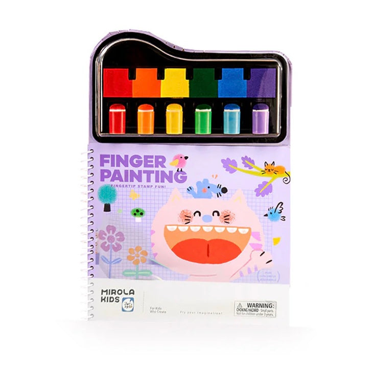 Jar Melo Finger stamp Cuaderno actividades