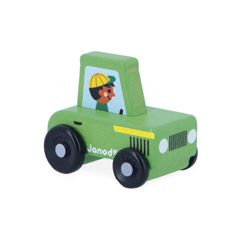 Janod Cross Roads Tractor verde