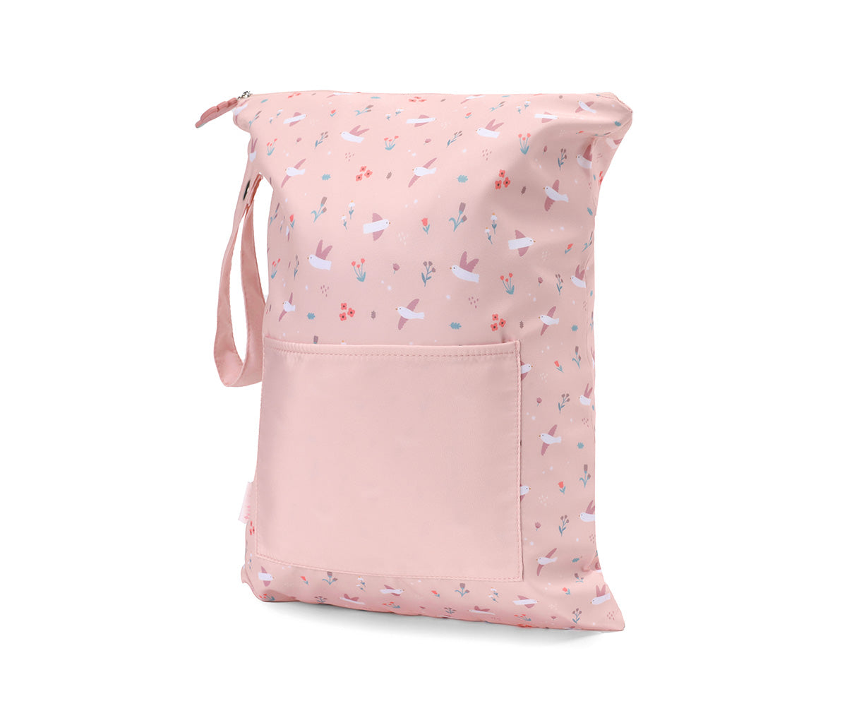 Tutete Bolsa impermeable grande Blossom birds