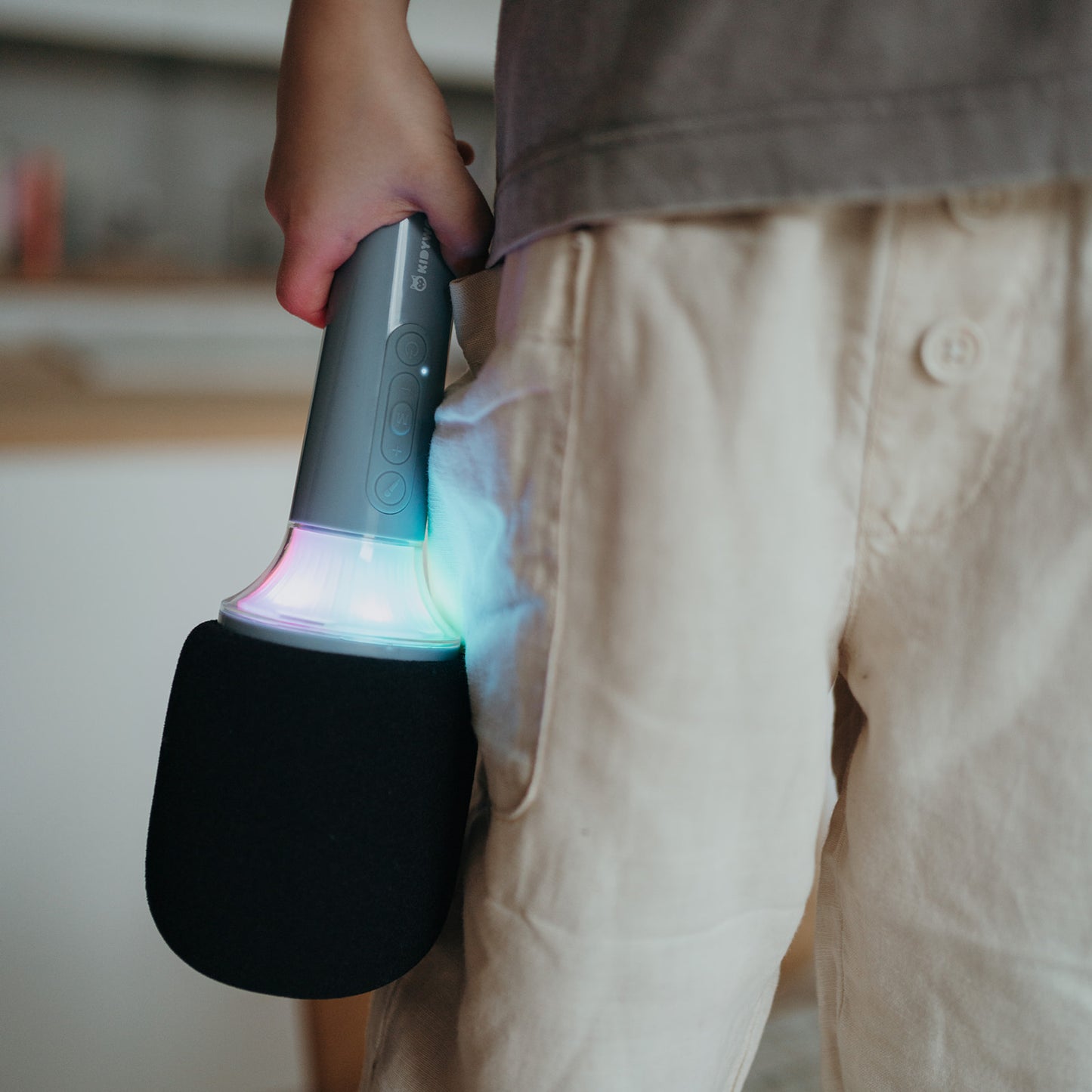 Kidymic Micrófono inalámbrico infantil