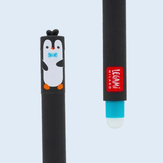 Legami Bolígrafo de gel borrable pingüino