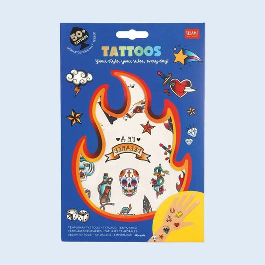 Legami Tatuajes temporales Old School