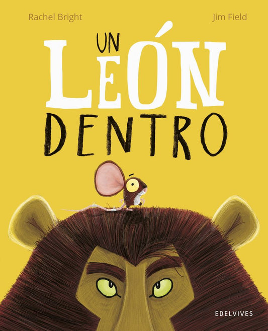 Un león dentro Pequeñas manos
