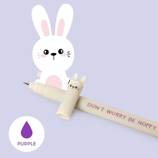 Legami Bolígrafo de gel borrable Conejito