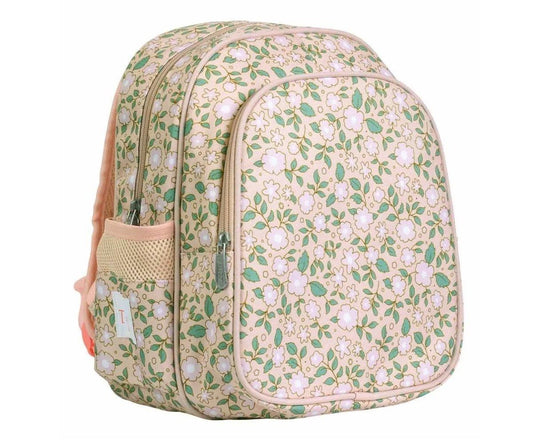 A Little Lovely Company Mochila bolsillo térmico Flores rosas