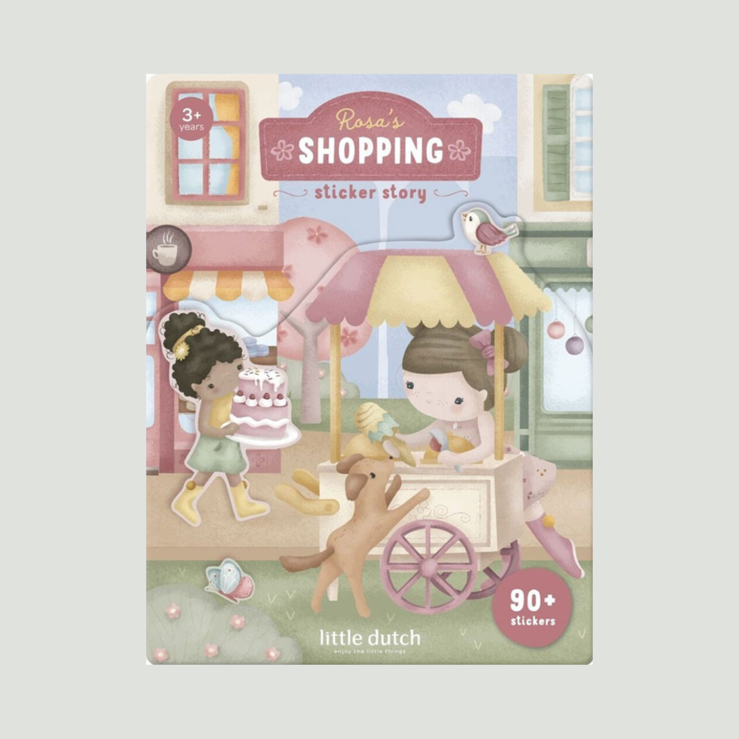 Little Dutch Pegatinas Rosa's Shopping