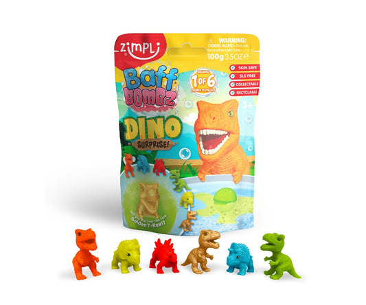 Zimpli Bomba de baño Sorpresa Dino