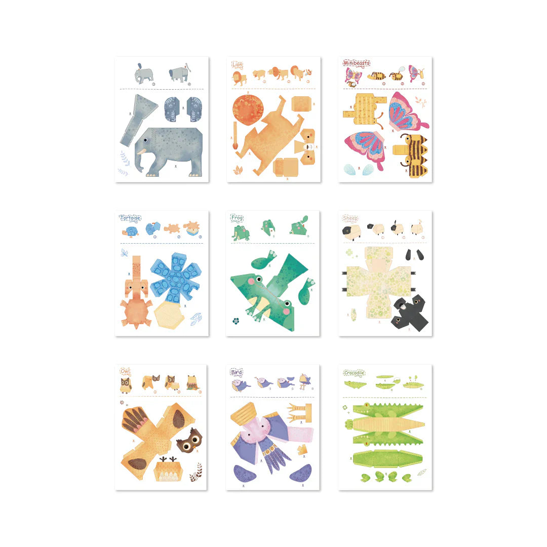 Mideer Origami Animales de papel