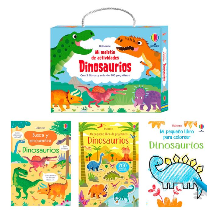 Mi maletín de actividades Dinosaurios