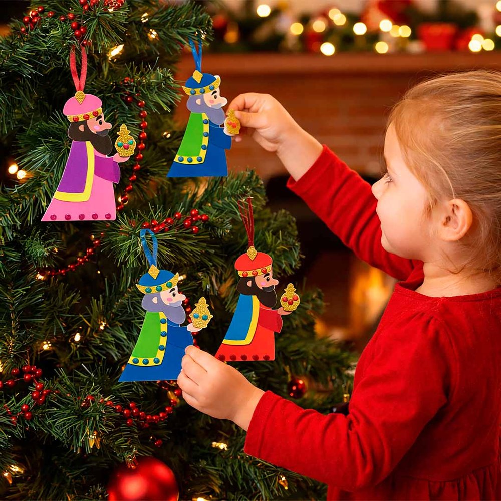 Kit creativo Reyes Magos - Apli Kids