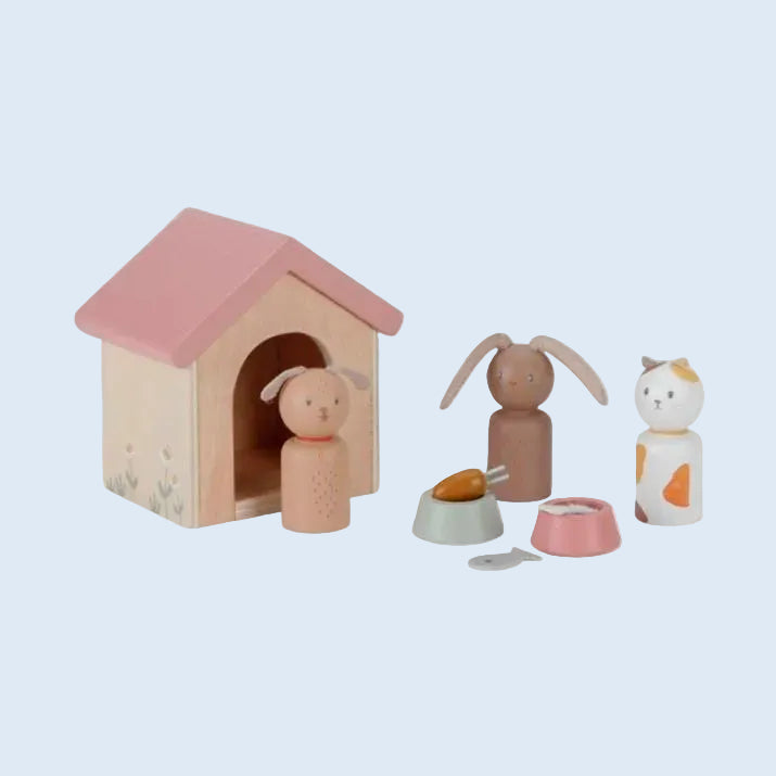 Little Dutch Set casa de muñecas Animales domésticos