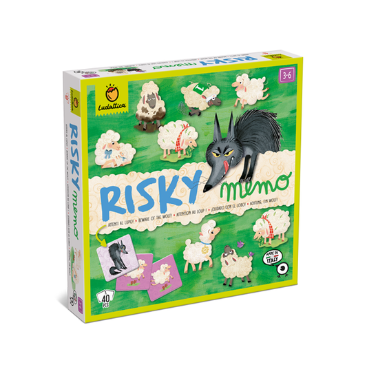 Ludattica Risky Memo Cuidado con el lobo