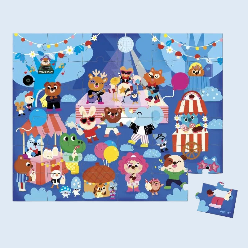Janod Puzzle Es una fiesta 36 piezas
