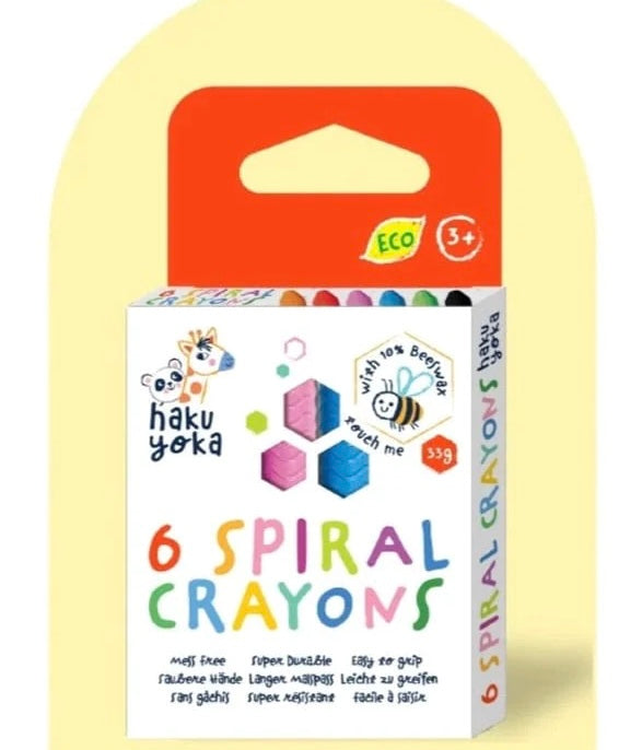 Hakuyoka Ceras espiral 6 colores