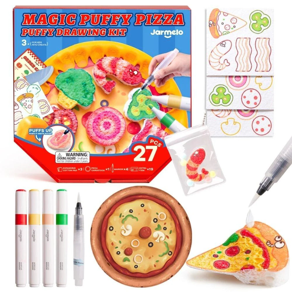 Jar Melo Crea tu pizza con papel espuma
