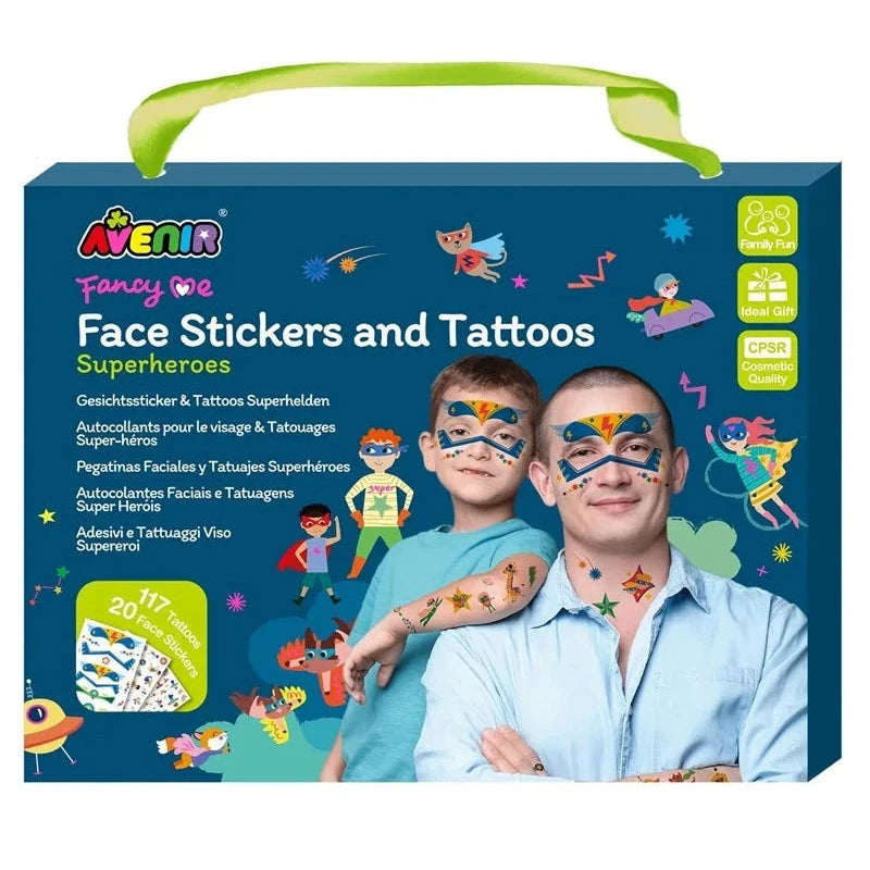 Avenir Pegatinas faciales y tatuajes