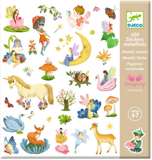 Djeco Pegatinas Fantasía