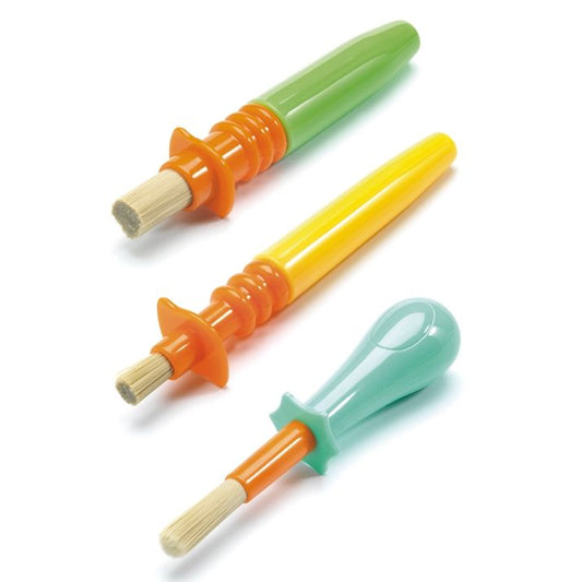Djeco Pinceles Set 3 unidades